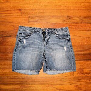 Lauren Conrad LC Skinny Jeans | Size 6 | Light Wash Distressed Denim